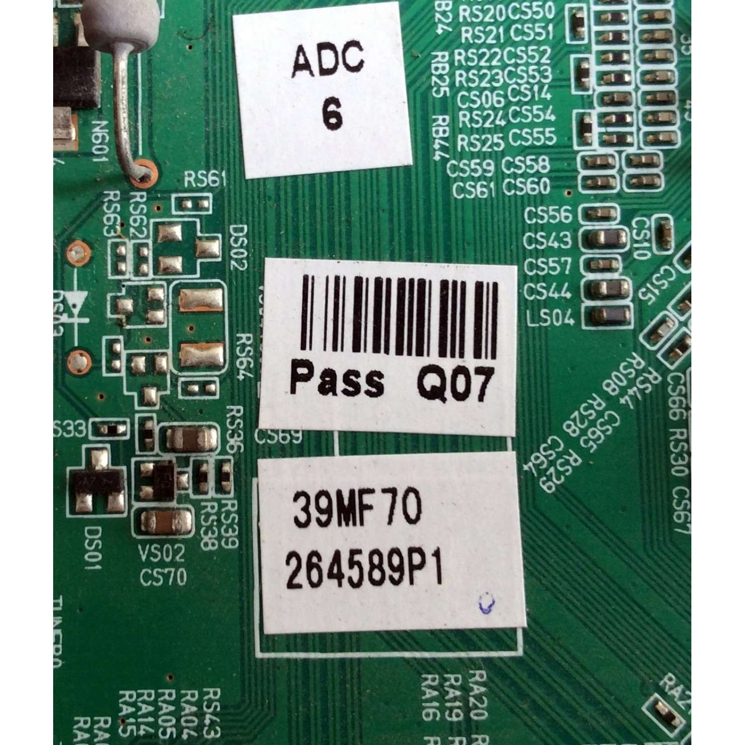 MAIN PARA TV INSIGNIA / NUMERO DE PARTE 6MF01001C0 / 569MF1101A / 20120323 / PANEL V390HJ1-L02 Rev.C1 / MODELO NS-39L240A13 - Imagen 4